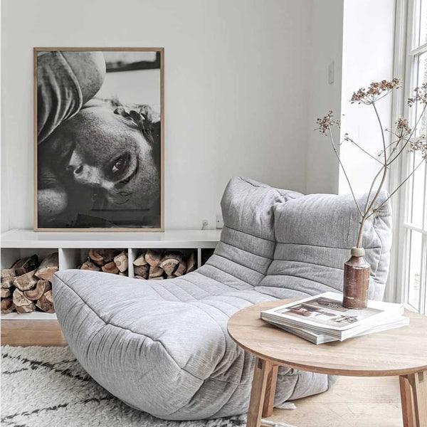 Acoustic Sofa Keystone Gray Innedørs saccosekk