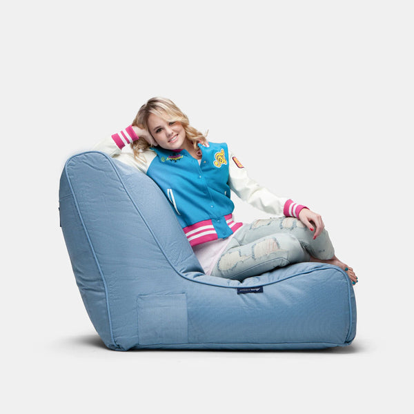 Evolution Sofa Blue Sky Eclipse Utendørs saccosekk
