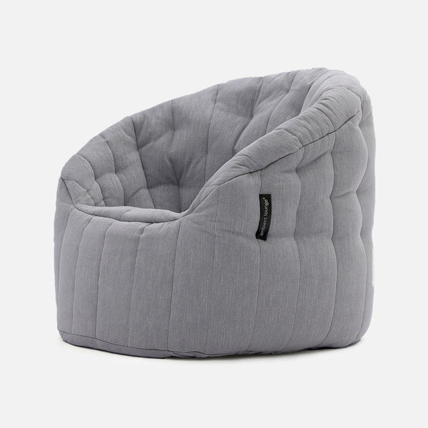 [OUTLET] Butterfly Sofa Keystone Gray Innedørs saccosekk
