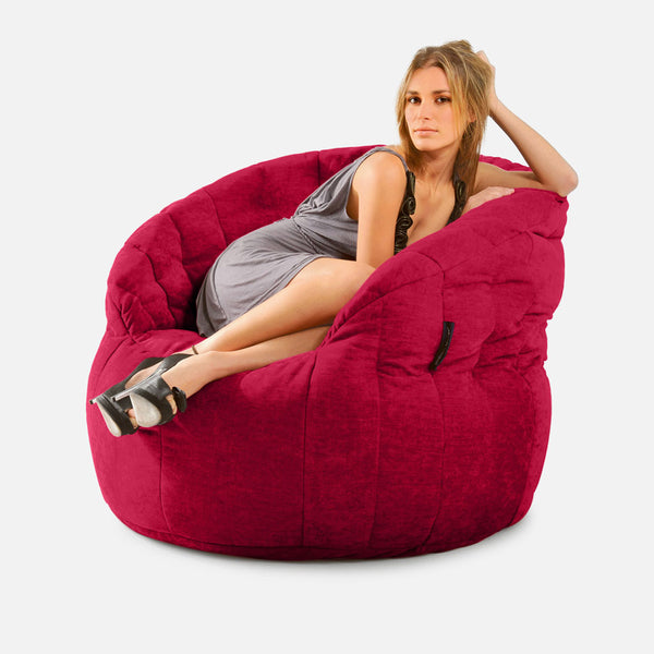 Butterfly Sofa Wildberry Deluxe Innedørs saccosekk