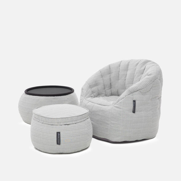 Wing Ottoman Silverline Udendørs sækkestol