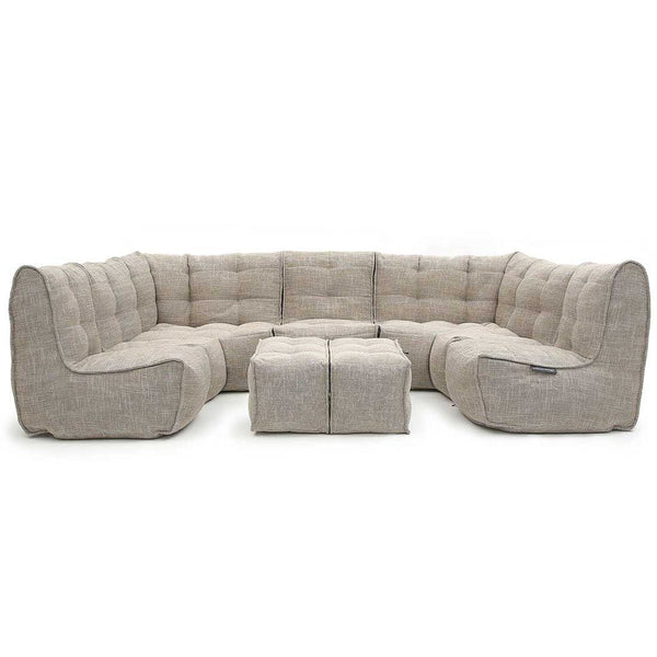 Mod 6 Lounge Max Modulsofa Eco Weave Innedørs modulsofa