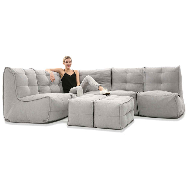 Mod 5 Living Lounge Modulsofa Keystone Gray Innedørs modulsofa