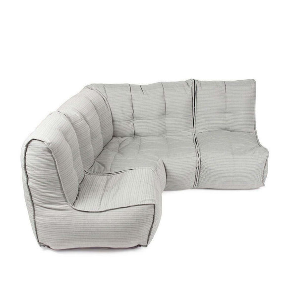 Mod 3 Cozy Corner Modulsofa Silverline Utendørs modulsofa
