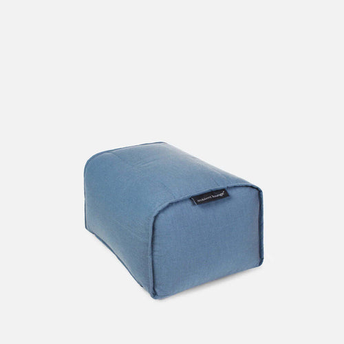 Ottoman Deluxe Atlantic Denim 