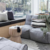 Twin Couch Modulsofa Keystone Gray Innedørs saccosekk