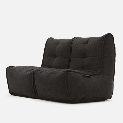 Twin Couch Modulsofa Black Sapphire 