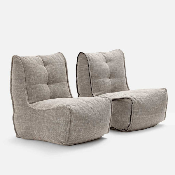 Twin Couch Modulsofa Eco Weave Indendørs sækkestol