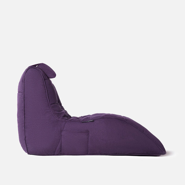Avatar Lounger Aubergine Dream Innedørs saccosekk