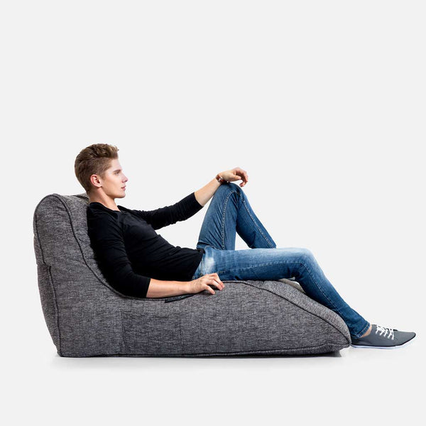 Avatar Lounger Luscious Gray Innedørs saccosekk
