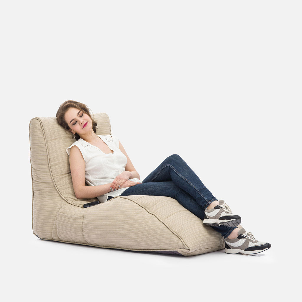 Avatar Lounger Mudhoney Dune (Sunbrella) Utendørs saccosekk