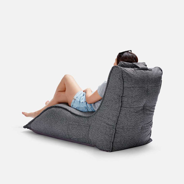 Avatar Lounger Titanium Weave Utendørs saccosekk