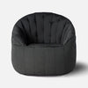 Butterfly Sofa Black Rock (Sunbrella) Utendørs saccosekk
