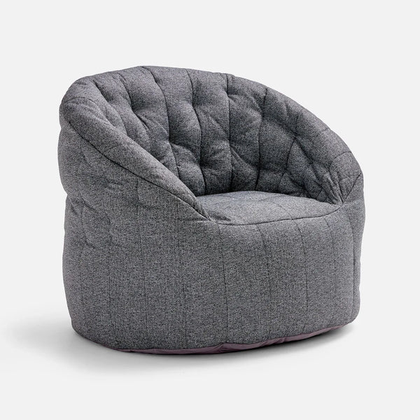 Butterfly Sofa Titanium Weave Utendørs saccosekk