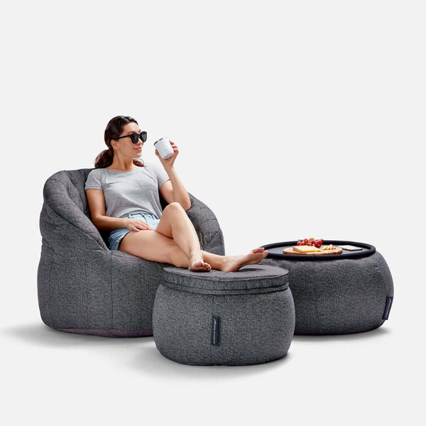 Contempo Package Sæt Titanium Weave udendørs sæt