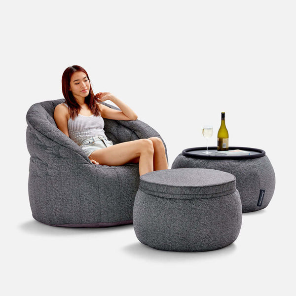 Contempo Package Sæt Titanium Weave udendørs sæt