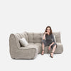 Mod 3 Cozy Corner Modulsofa Eco Weave Modulsofa