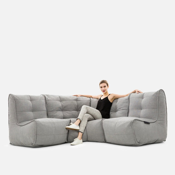 Mod 3 Cozy Corner Modulsofa Keystone Gray Indendørs modulsofa