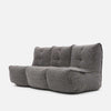Mod 3 Movie Couch Modulsofa Luscious Gray indendørs modulsofa