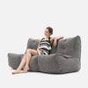 Mod 3 Movie Couch Modulsofa Luscious Gray indendørs modulsofa