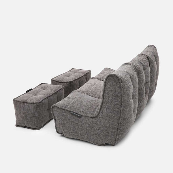 Mod 3 Movie Couch Modulsofa Luscious Gray indendørs modulsofa