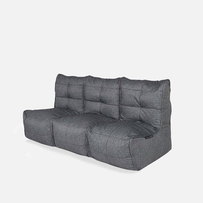 Mod 3 Movie Couch Modulsofa Titanium Weave 