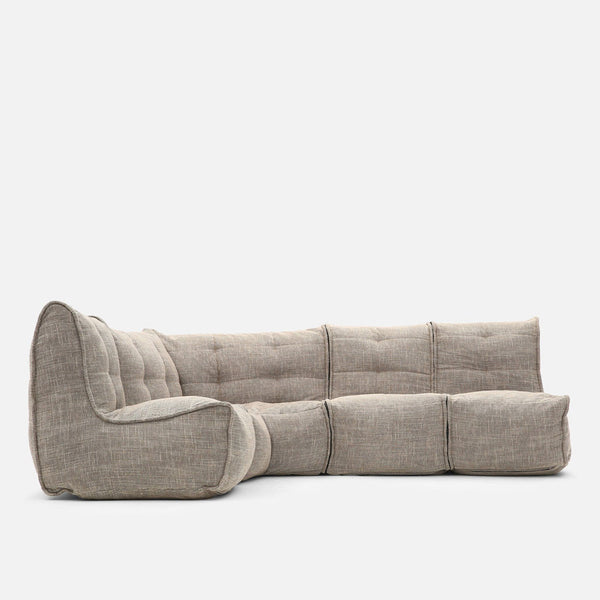 Mod 4 L Sofa Modulsofa Eco Weave Innedørs modulsofa