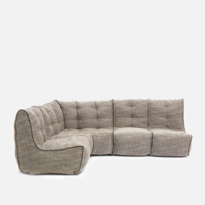 Mod 4 L Sofa Modulsofa Eco Weave 