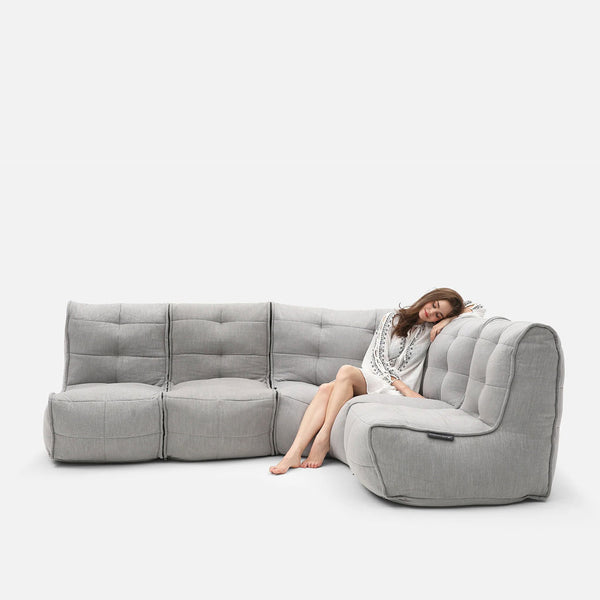 Mod 4 L Sofa Modulsofa Keystone Gray Innedørs modulsofa