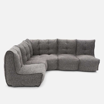 Mod 4 L Sofa Modulsofa Luscious Grå 
