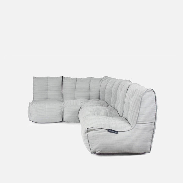 Mod 4 L Sofa Modulsofa Silverline Utendørs modulsofa