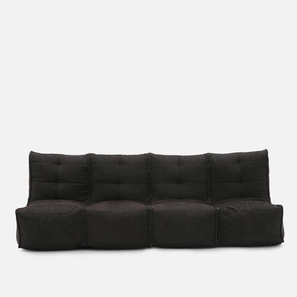 Mod 4 Quad Couch Modulsofa Black Sapphire Innedørs modulsofa