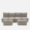 Mod 4 Quad Couch Modulsofa Eco Weave Indendørs modulsofa
