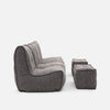 Mod 4 Quad Couch Modulsofa Luscious Gray Innedørs modulsofa