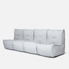 Mod 4 Quad Couch Modulsofa Silverline Udendørs modulsofa