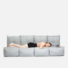 Mod 4 Quad Couch Modulsofa Silverline Udendørs modulsofa