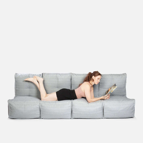 Mod 4 Quad Couch Modulsofa Silverline Udendørs modulsofa