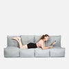 Mod 4 Quad Couch Modulsofa Silverline Udendørs modulsofa