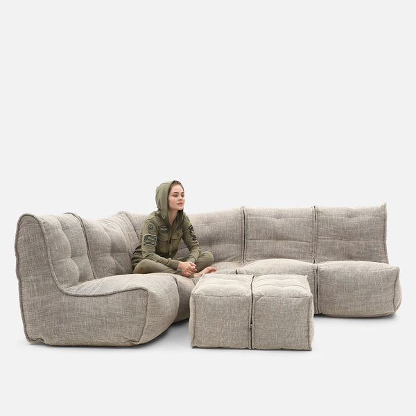 Mod 5 Living Lounge Modulsofa Eco Weave Indendørs modulsofa