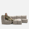 Mod 5 Living Lounge Modulsofa Eco Weave Indendørs modulsofa