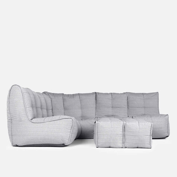 Mod 5 Living Lounge Modulsofa Silverline Udendørs modulsofa