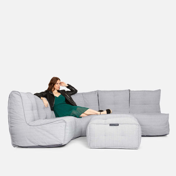 Mod 5 Living Lounge Modulsofa Silverline Udendørs modulsofa