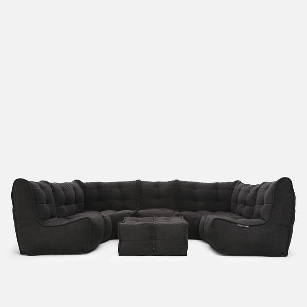 Mod 6 Lounge Max Modulsofa Black Sapphire Innedørs modulsofa