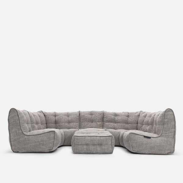 Mod 6 Lounge Max Modulsofa Eco Weave Innedørs modulsofa