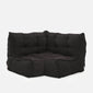 Link Corner Modulsofa Black Sapphire 