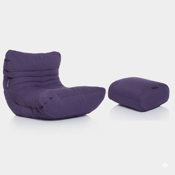 Ottoman Aubergine Dream Indendørs sækkestol
