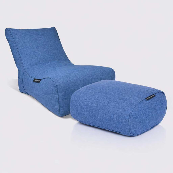 Ottoman Blue Jazz Indendørs sækkestol