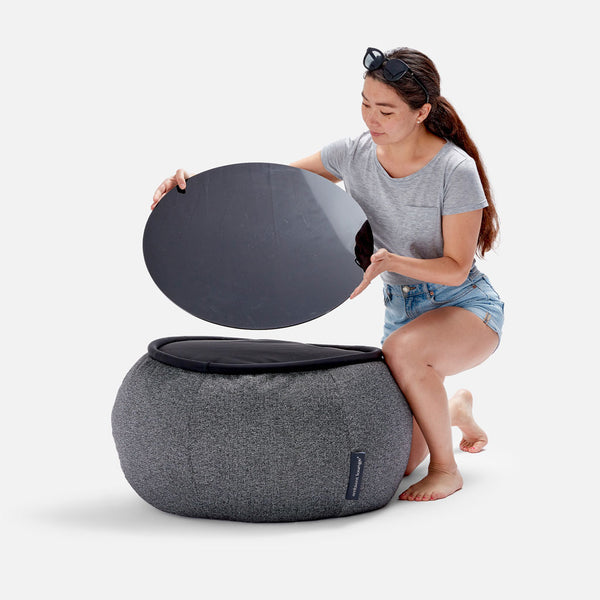 Versa Table Titanium Weave Utendørs saccosekk