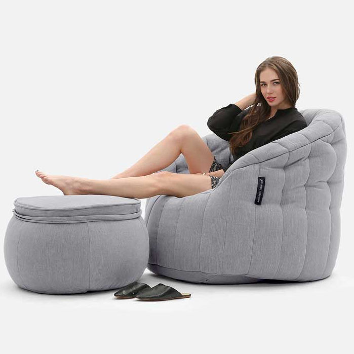 Butterfly Chaise Sett Keystone Gray Innedørs sett