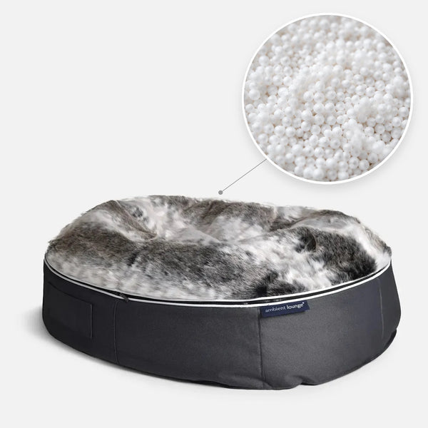 Hundeseng Supernova Wild Animal L med detalj av perlefyll i sirkel